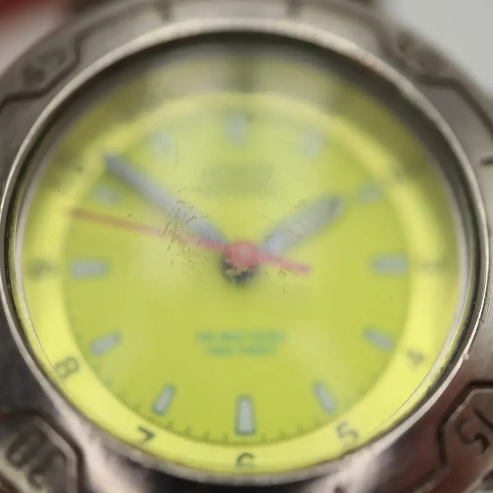 Guess Waterpro Womens 30mm Neon Yellow Watch 6